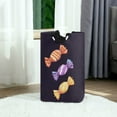 thumbnail image 6 of Yayeee Freestanding Laundry Hamper with Handle Collapsible Large Storage Basket for Clothes, Cartoon Candy, 6 of 7