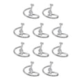 thumbnail image 1 of Guardurnaity Anillo abierto con letras mayúsculas, anillos ajustables portátiles para interiores y exteriores, joyería de viaje para el hogar, yo 10Conjunto, 1 of 6