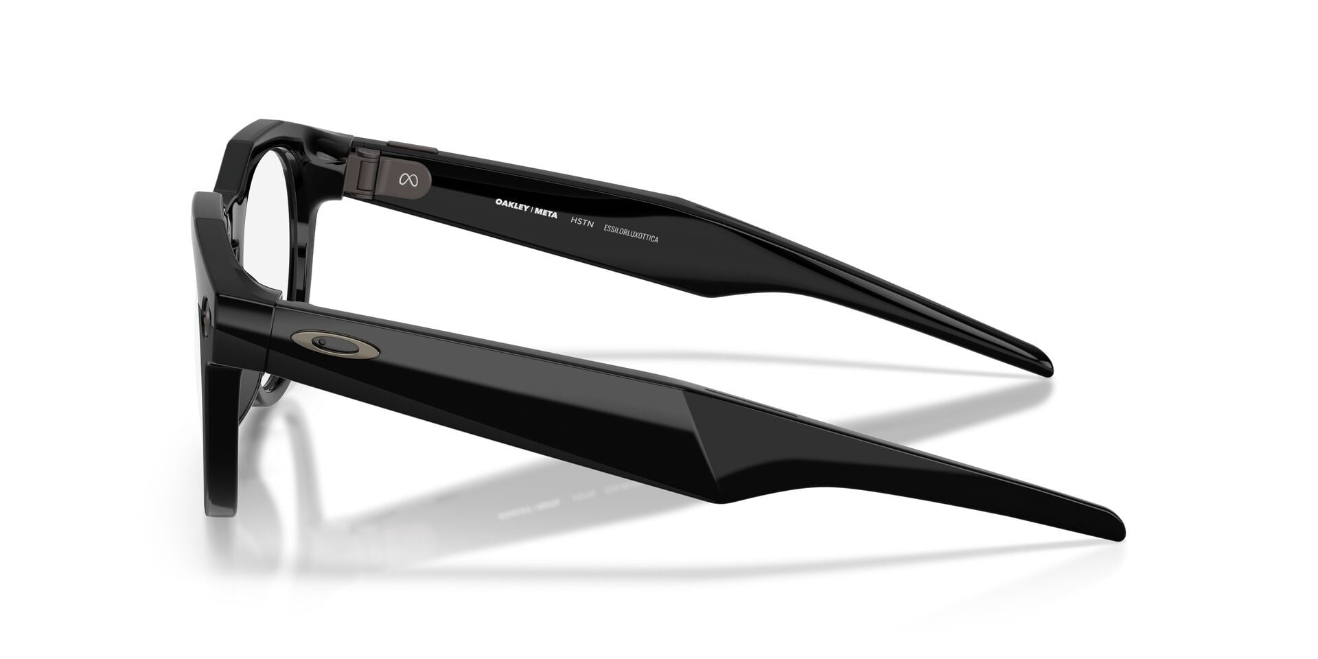 Oakley Unisex Size 51 Meta HSTN Smart Glasses, Black/Transitions