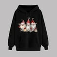 thumbnail image 3 of Christmas Hoodies for Women 2025 Long Sleeve Happy New Tear Graphic Hooded Sweatshirt with Pockets Pullover Tops, 3 of 4