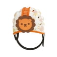thumbnail image 1 of Casco de seguridad para bebés Sombrero anticolisión Aprender a caminar Tira ajustable transpirable Cómodo protector de cabeza para bebés para niños de naranja, 1 of 9