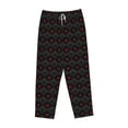 thumbnail image 4 of Daiia Red Poker Women's Sleep Pant with Pockets and Drawstring,Pajama Pants-XX-Large, 4 of 9