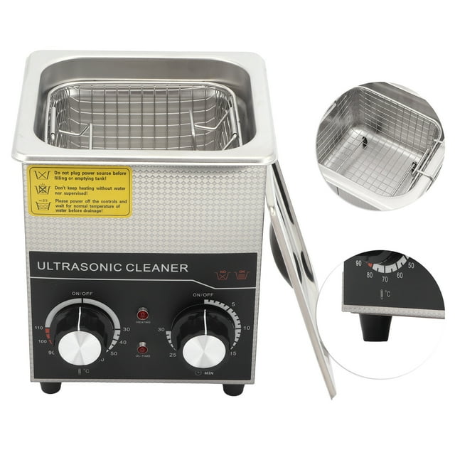 Cleaner, Low Vibration Sealing Industrial Cleaning Machine Easy Operation For Electronics For Hardware Parts For Jewelry UK Plug 220V