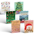 thumbnail image 1 of Tarjetas Navideñas Better Office Products Paquete de 50, 10x15 cm, con Detalles en Foil Dorado, 1 of 7