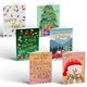 thumbnail image 1 of Tarjetas Navideñas Better Office Products Paquete de 50, 10x15 cm, con Detalles en Foil Dorado, 1 of 7
