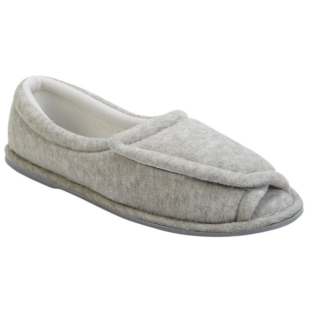 CLINIC SHOE Women House Slippers - Terry Cloth Memory Foam Slippers ...
