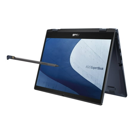 ASUS ExpertBook B3 Flip B3402FEA-XH53T - Flip design - Core i5 1135G7 / 2.4 GHz - Win 10 Pro - Iris Xe Graphics - 16 GB RAM - 256 GB SSD NVMe - 14" touchscreen 1920 x 1080 (Full HD) - Wi-Fi 6 - star black - with 1 year Domestic ADP with product registration