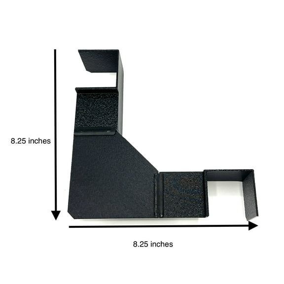 LifeWithPets Aquarium Hide Large Corner Tunnel Black Aquarium Cave