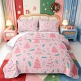 thumbnail image 2 of Manfei Cute Animals Quilt Full,Christmas Print Full Bedspread Sets,3-Piece,1 Coverlet and 2 Pillowcases, 2 of 7