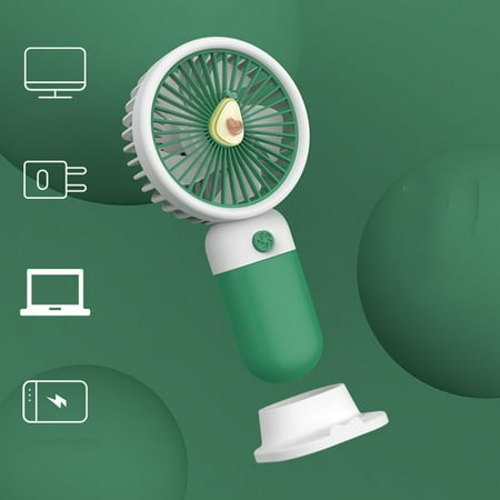 

Portable Hand-held Fan Small Desk Fan Cooler Cooling USB Rechargeable