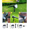 thumbnail image 2 of JSOT 1 Pack 600lm Solar Spotlight, Bright Solar Landscape Lights, Christmas Solar Powered Outdoor Lights for Driveway, Pathway, Garden, Backyard, White Light, 2 of 5