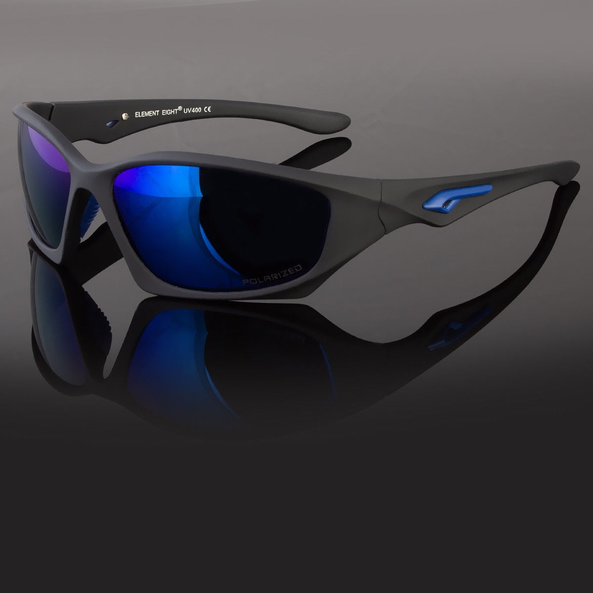 New Polarized Wrap Around Men Glasses Outdoor Sports Eyewear Driving ...