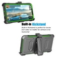 thumbnail image 5 of Tekcoo Shockproof Cases forSamsung Galaxy S23, [Buit-in Screen Protector] Combo Holster Belt Clip [Heavy Duty] [Kickstand] Full-Body Rugged Holster Case -Green, 5 of 8
