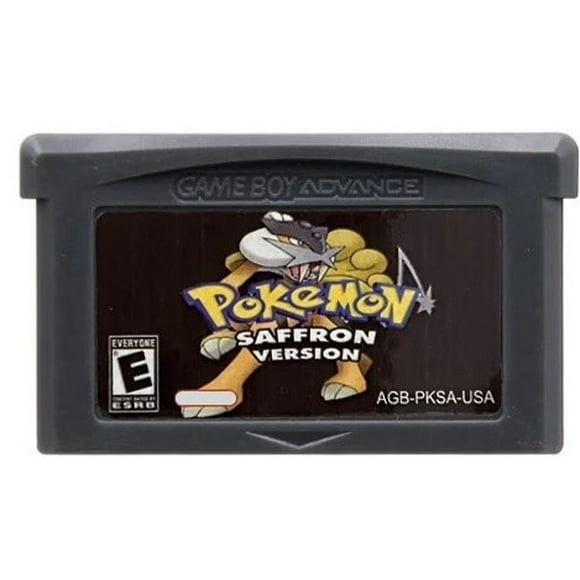 Pokemon Saffron Game Boy Advance GBA 32-bit