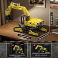 thumbnail image 4 of Excavator Toys, Crawler Excavator Model Kits, Digger Toy Building Set, Static Version 840 PCS Construction Set, 4 of 6