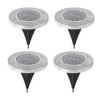 thumbnail image 1 of 4PCS Solar Ground Light-16LED Luz cálida plateada Adepaton CPB-US-DYP190-10, 1 of 5