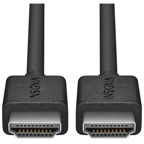 INSIGNIA Câble HDMI 6 Pieds 4K 60fps (NS-HG06L22-C) - Noir