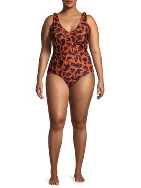 Womens Plus Swimsuits Walmart Com
