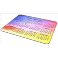 thumbnail image 2 of Calendar Mouse Pad, 2026 Watercolor Calendar Gaming Mouse Mat with Custom Design, Non-Slip Rubber Base MousePads for Office Home Laptop Travel, 9.5"x7.9"x0.12" Inch, 2 of 10