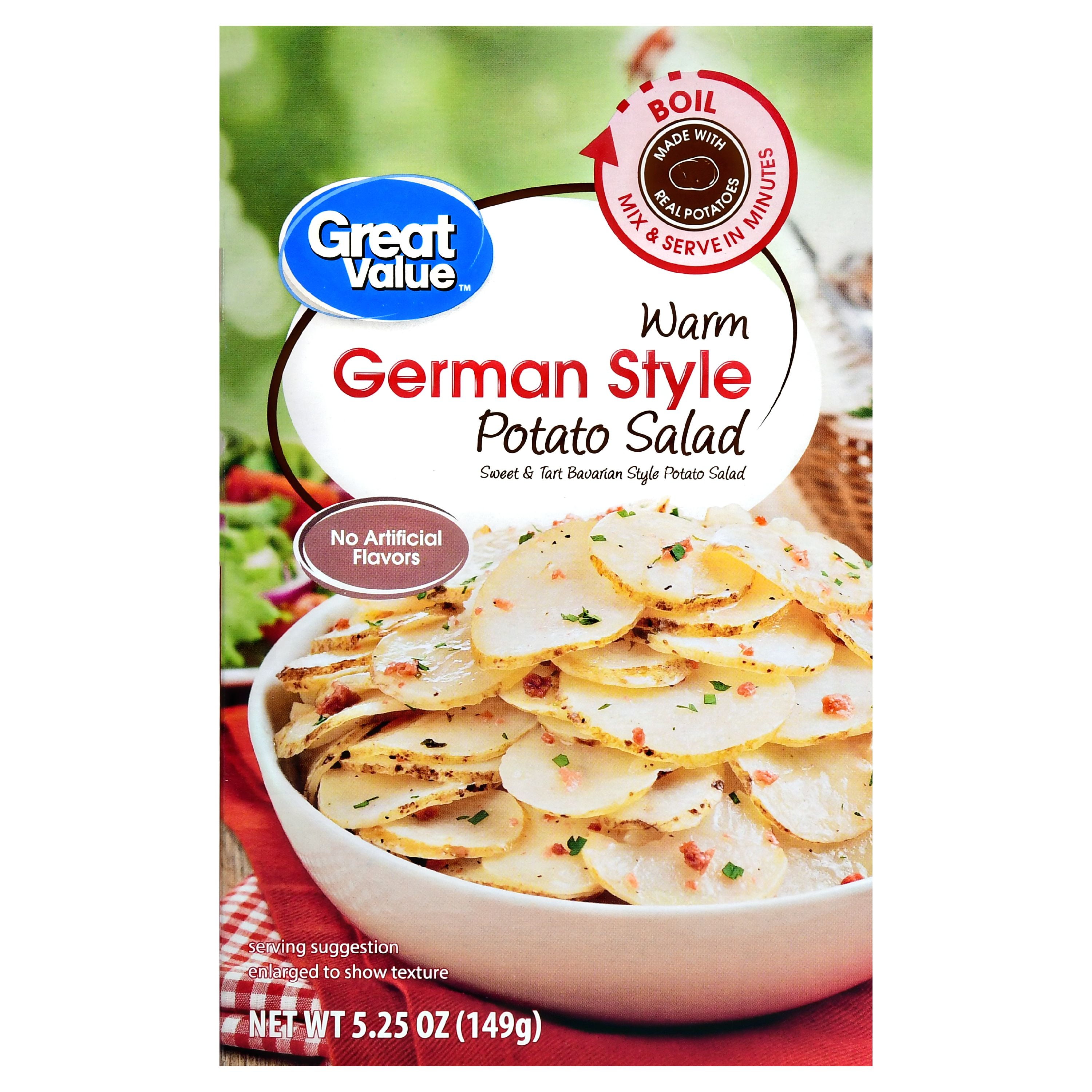 Great Value Potato Style, Warm German Style, 5.25 oz