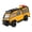 Yellow, variant on Zeiwohndc Light Sound Die-Cast Toy Vehicle, Pull-Back , Opening Doors, Roof Rack , Ages 3+ Display Appeal Shelf