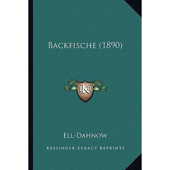 Backfische (1890) Paperback