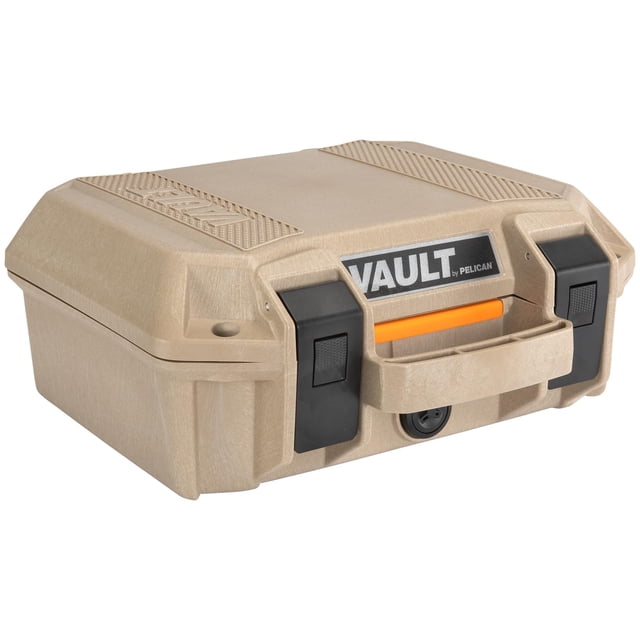 Funda rígida Pelican Vault V100 multiusos con espuma (color canela)