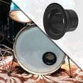 thumbnail image 6 of Bass Drum Kick Enhancer Drum Amplifier Sound Hole Mute Durable Port Hole Protector, Instrument Enhancer for Drum Accessories Black, 6 of 8