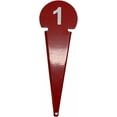 thumbnail image 2 of Durable Discus & Shot Put Markers (Set of 10) Essential Track and Field Equipment, Spiked Tips for Secure Placement, High Visibility, Robust Metal Construction for Competitions and Training, 2 of 4