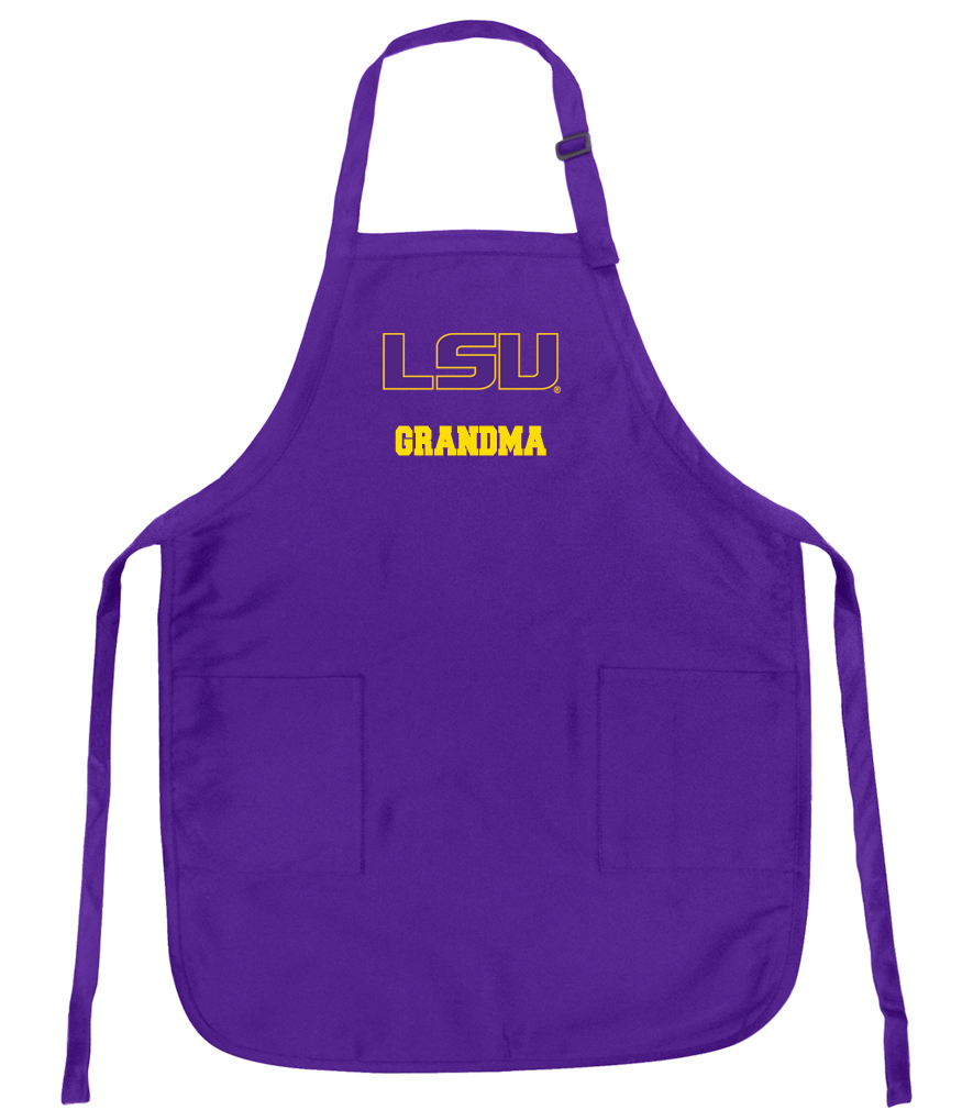 Broad Bay LSU Grandma Aprons Made in America Broad Bay LSU Grandma Aprons Made in America
