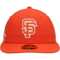 thumbnail image 2 of Men's New Era Orange San Francisco Giants City Connect Low Profile 59FIFTY Fitted Hat, 2 of 5