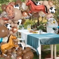 thumbnail image 4 of Globos para Fiestas de Cumpleaños Western Cowboy, 172 PCS Marrón Kit Globos Decoraciones De Vaquero De Caballos De Fiesta, Globo Set Decoración de Boda con Temática Vaquera, 4 of 5