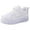 White, variant on Xijirk Children Skate Sneakers Wheel Design Thick Sole USB Rechargeable Lightweight Comfortable Footwear Kids Fashion Shoes For Play And Outings,Pink,13-13.5 Years