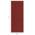 thumbnail image 7 of Mainstays Traditional Dylan Solid Diamond Runner Rug, Red, 2'6" x 8'', 7 of 7