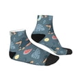 thumbnail image 3 of Bingfone Watermelons Dachshunds Design Patterned Men'S Women'S Casual Cotton Socks, 3 of 9