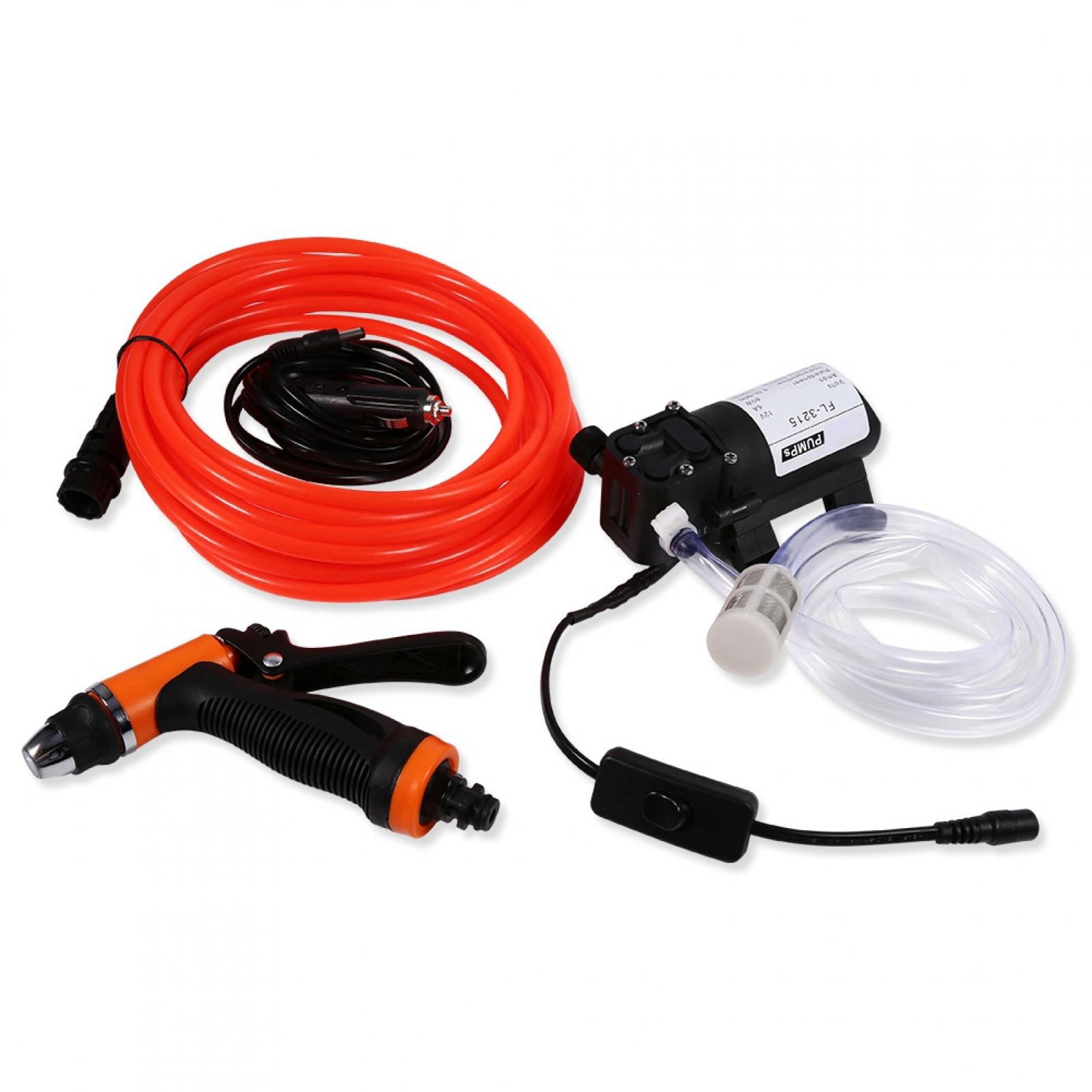 12V Portable High Pressure Self-priming Quick Car Cleaning Water Pump Electric