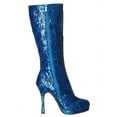 thumbnail image 6 of Ellie Shoes E-421-Zara 4 Knee-High Boot with Glitter Blue / 8, 6 of 8