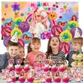 thumbnail image 5 of Manana Sera Bonito KAROL G Birthday Party Supplies Balloons Plates Decoration Cake Topper Decor Tableware Banner Backdrop, 5 of 7