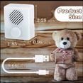 thumbnail image 2 of Sound Box for Stuffed Animals 360 Seconds Push Button Sound Box USB Voice Box Playing Button Device for Audio Message, 2 of 8