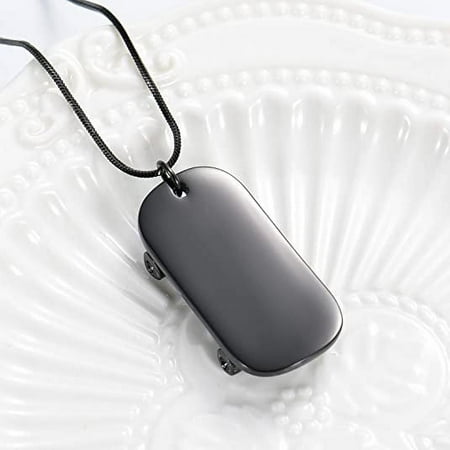 Cremation Ashes Jewelry Skateboard Pendant Urn Necklace Unique Appearance Pet Cremation Necklace Keepsake Urn Pendant Ashes Holder Chute Board Necklace