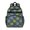 Football and Splash Navy Pattern, variant on Football and Splash Blue Pattern Cute School Backpack Bag for School with Padded Back and Adjustable Shoulder Straps 15.25"x11.5"x5.25"