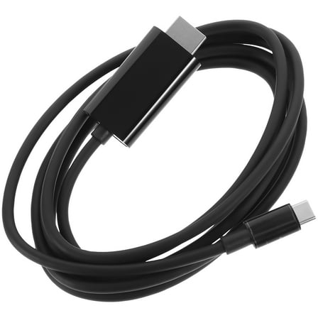 Laptop Monitor Cable Usb-c High Speed Charger Connect Black