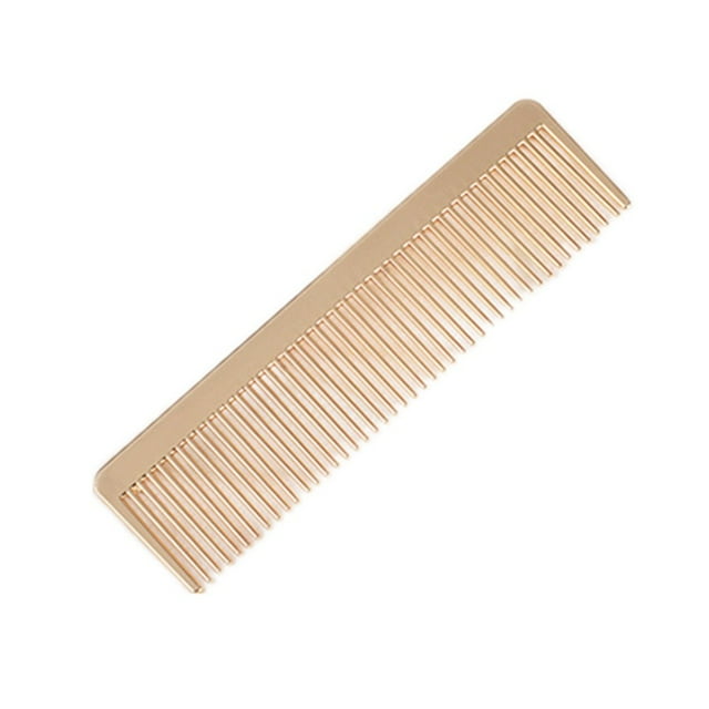 WHEANG Faucets Accessories Comb Hairdressing Decoration Gold Barber Quality Metal Comb Metal Tools & Home Improvement One Size Gold