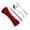 Red, variant on Sunjoy Tech Cutlery Set with Zipper Bag Stainless Steel Travel Utensils Kit Fork Spoon Chopsticks Durable Storage Pouch for Home Restaurant Outdoor