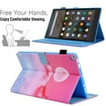 thumbnail image 3 of Dteck Case for Amazon Fire HD 10 10.1-inch 2019/2017 Model Magnetic Patterned PU Leather Card Holder Wallet Shell Kickstand Case Smart Cover with Auto Wake/Sleep,Moon, 3 of 5