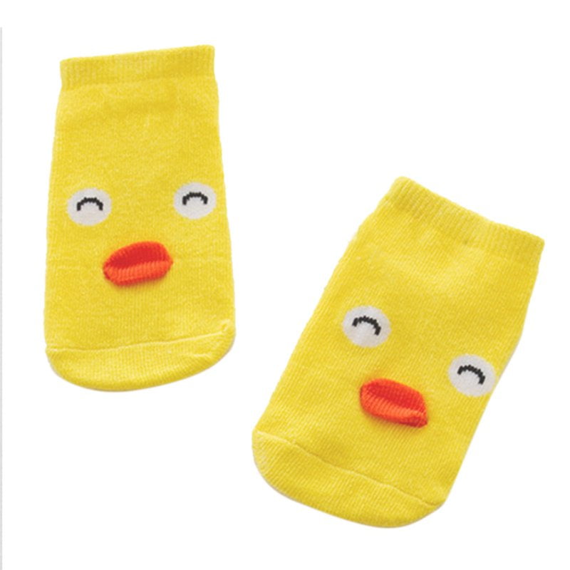 yellow infant socks