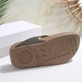 thumbnail image 7 of Women's Flat Slides Sandals Wide Width Sandals Comfot Summer Soft Plantar Slippers Arch Support Slip on Shoes for Women Brown 5.5, 7 of 7
