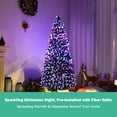 thumbnail image 4 of Patiojoy 5' Pre-Lit Fiber Optic Artificial PVC Christmas Tree w/ Metal Stand, 4 of 10