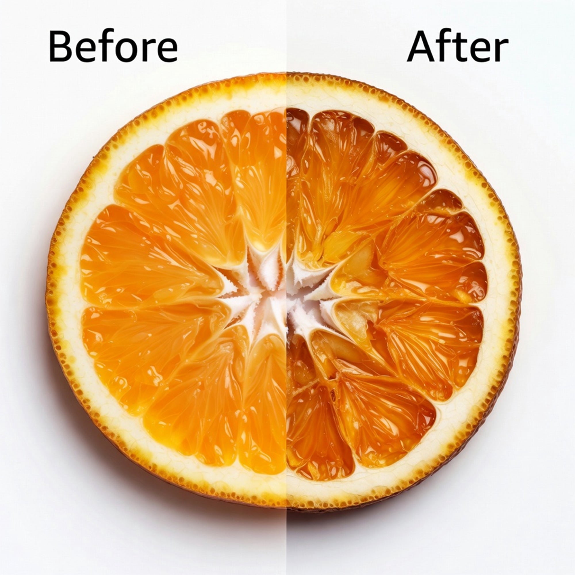 Dried Orange Slices Dehydrated Fruit Snack Made in USA No Sugar Added