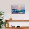 thumbnail image 6 of Epic Graffiti 'Bali Sunset' by Epic Portfolio, Giclee Canvas Wall Art, 18"x12", 6 of 8